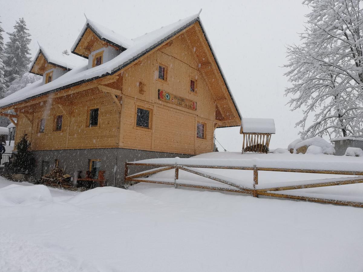 Koca Na Talezu Bed & Breakfast Ribno Exterior photo
